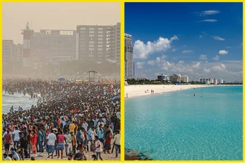 Chennai Vs Mumbai City Beaches