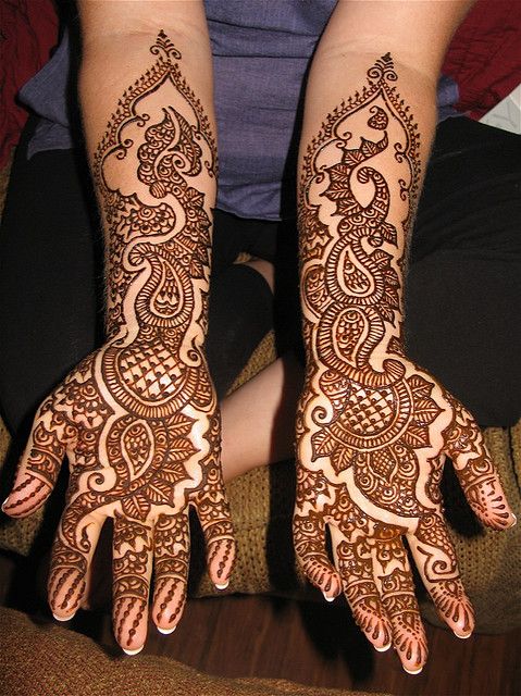 Royal Front Hand Mehndi Design