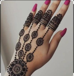 60 Modern Back Hand Mehndi Designs: Stylish & Simple Design