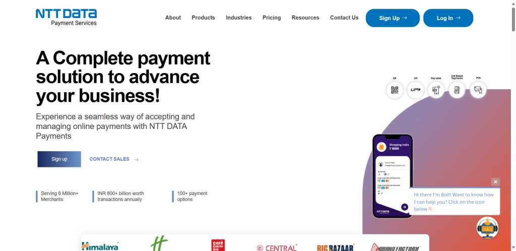 NTT Data Pay Card Swipe Machine Provider in India